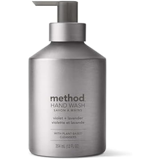 Method PREMIUM GEL HAND WASH, VIOLET + LAVENDER, 12 FL OZ (PACK OF 1) PACKAGING MAY VARY - Image 1